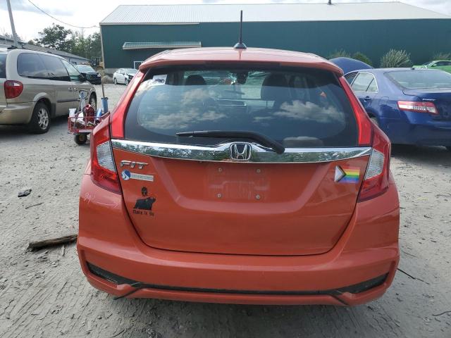 3HGGK5H99LM706735 - 2020 HONDA FIT EXL ORANGE photo 6