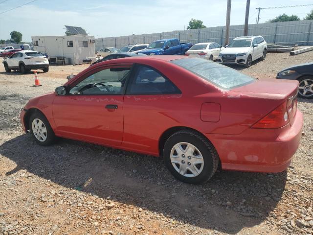 1HGEM221X5L028410 - 2005 HONDA CIVIC DX VP Կարմիր լուսանկար 2