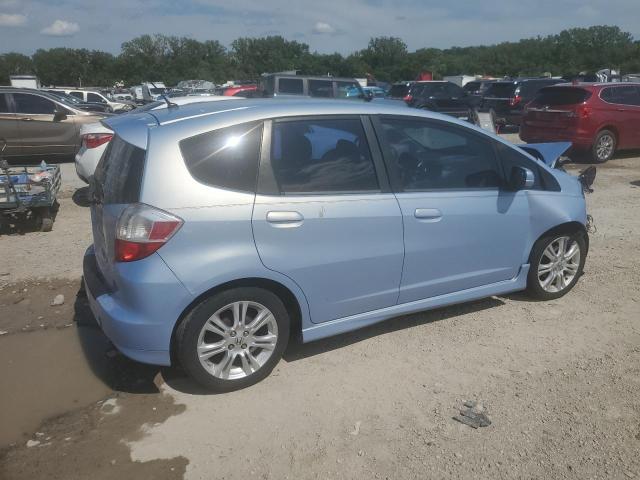 JHMGE884X9S060082 - 2009 HONDA FIT SPORT 蓝色 照片 3