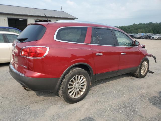 5GAKVCED6CJ155921 - 2012 BUICK ENCLAVE RED photo 3