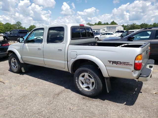 5TEGM92N92Z101654 - 2002 TOYOTA TACOMA DOUBLE CAB PRERUNNER SILVER photo 2