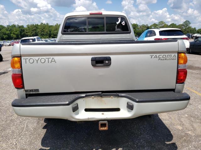5TEGM92N92Z101654 - 2002 TOYOTA TACOMA DOUBLE CAB PRERUNNER SILVER photo 6