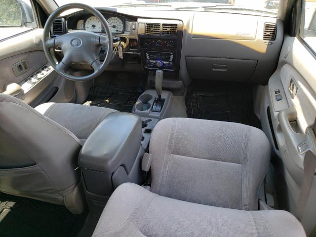 5TEGM92N92Z101654 - 2002 TOYOTA TACOMA DOUBLE CAB PRERUNNER SILVER photo 8