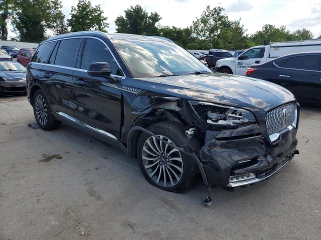 5LM5J7WC9LGL04025 - 2020 LINCOLN AVIATOR RESERVE Սև լուսանկար 4