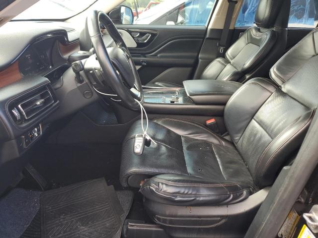 5LM5J7WC9LGL04025 - 2020 LINCOLN AVIATOR RESERVE Սև լուսանկար 7