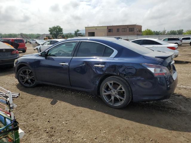 1N4AA5AP7DC846100 - 2013 NISSAN MAXIMA S BLUE photo 2