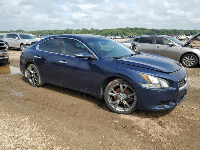 1N4AA5AP7DC846100 - 2013 NISSAN MAXIMA S BLUE photo 4