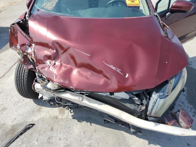 19XFB2F53EE053325 - 2014 HONDA CIVIC LX BURGUNDY photo 11