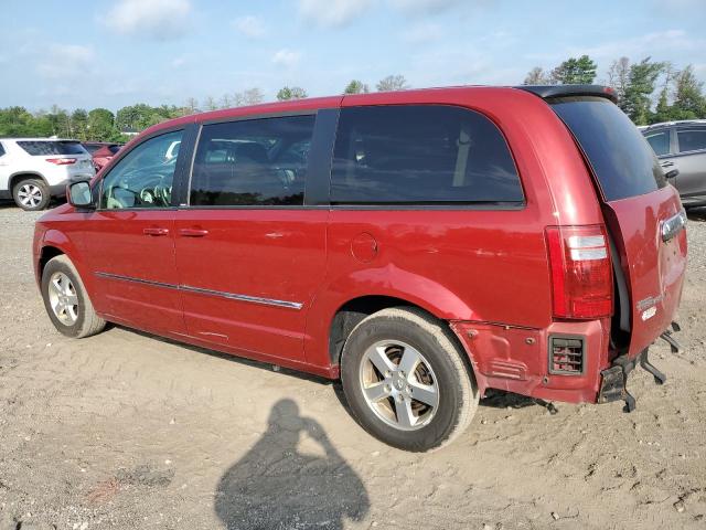 1D8HN54P88B110837 - 2008 DODGE GRAND CARA SXT BURGUNDY photo 2