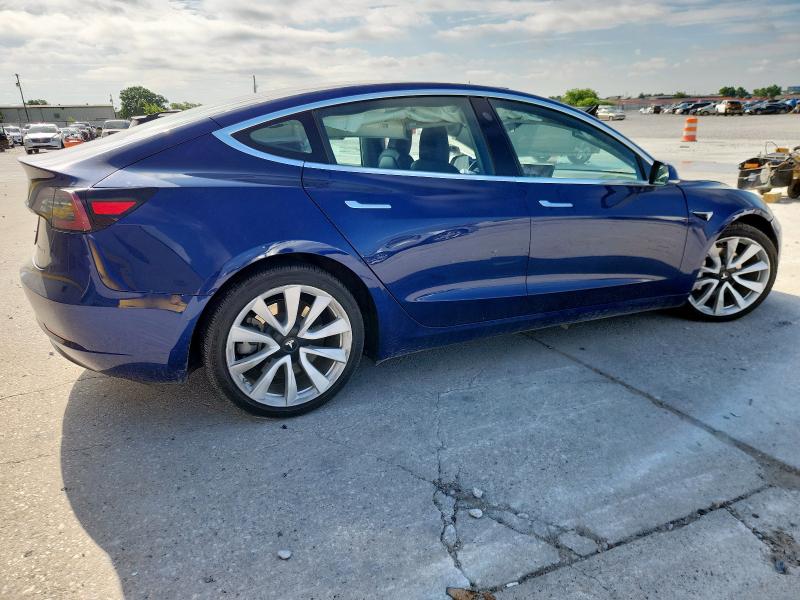 5YJ3E1EB1LF620523 - 2020 TESLA MODEL 3 BLUE photo 3