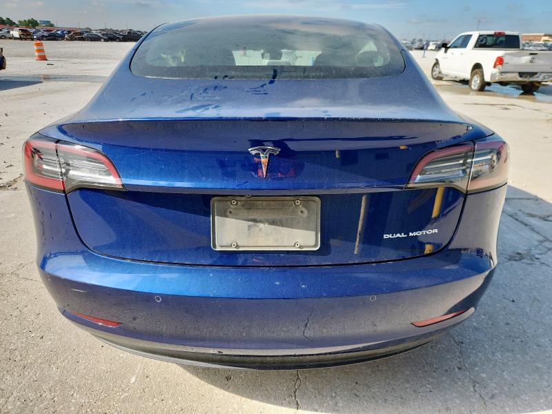 5YJ3E1EB1LF620523 - 2020 TESLA MODEL 3 BLUE photo 6