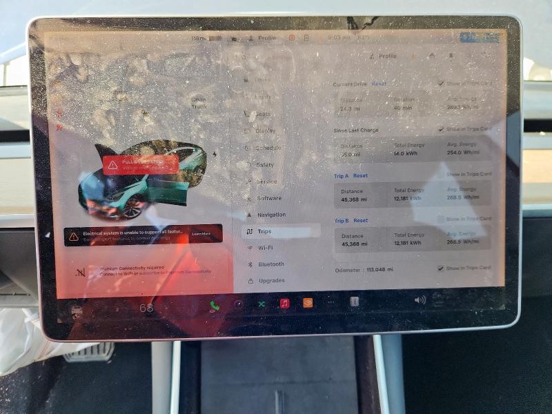 5YJ3E1EB1LF620523 - 2020 TESLA MODEL 3 BLUE photo 9