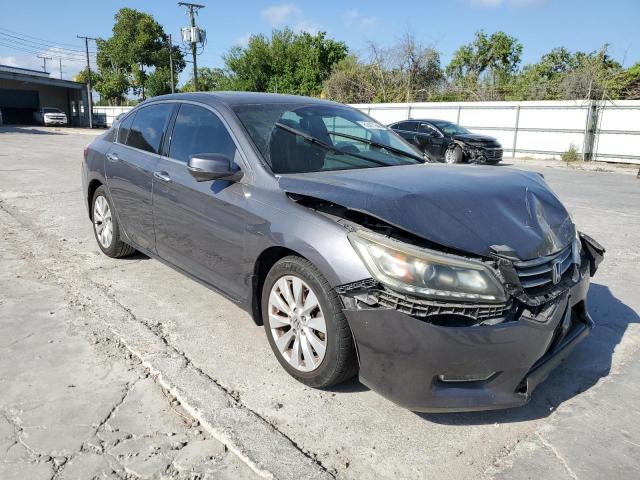 1HGCR3F81DA033026 - 2013 HONDA ACCORD EXL GRAY photo 4