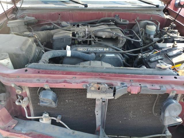 5TBRN34112S233861 - 2002 TOYOTA TUNDRA ACCESS CAB SR5 RED photo 11