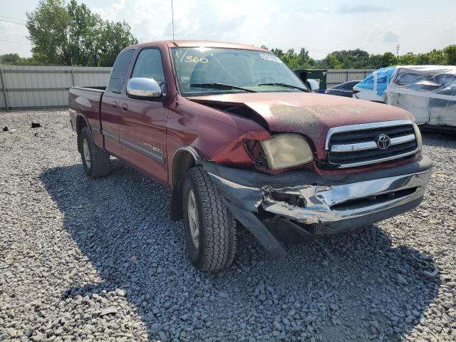 5TBRN34112S233861 - 2002 TOYOTA TUNDRA ACCESS CAB SR5 RED photo 4