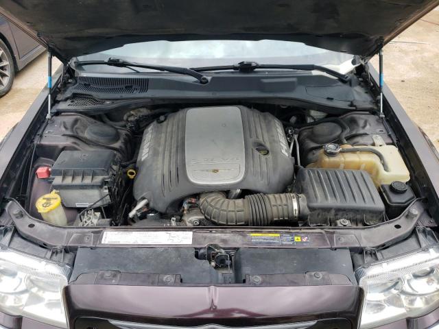 2C3AA63H15H525596 - 2005 CHRYSLER 300C BURGUNDY photo 11