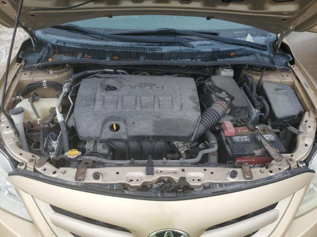 2T1BU4EE1BC745678 - 2011 TOYOTA COROLLA BASE TAN photo 11