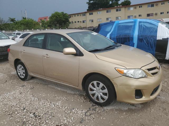 2T1BU4EE1BC745678 - 2011 TOYOTA COROLLA BASE TAN photo 4