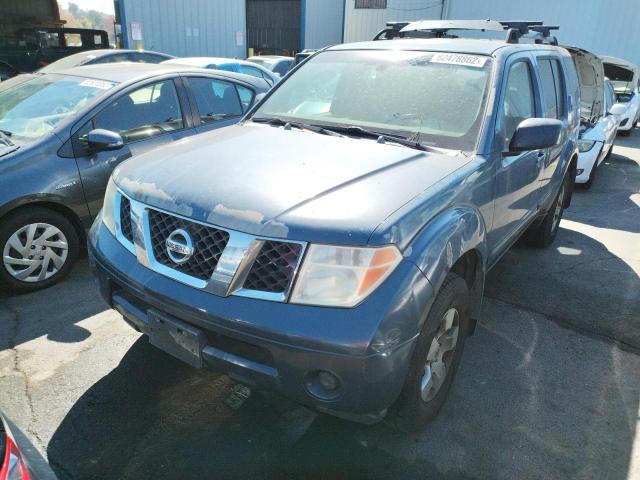 5N1AR18W26C663646 - 2006 NISSAN PATHFINDER LE 蓝色 照片 2
