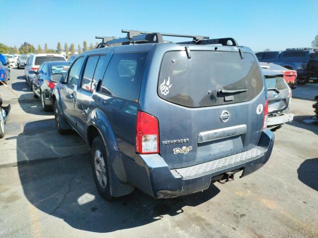 5N1AR18W26C663646 - 2006 NISSAN PATHFINDER LE 蓝色 照片 3