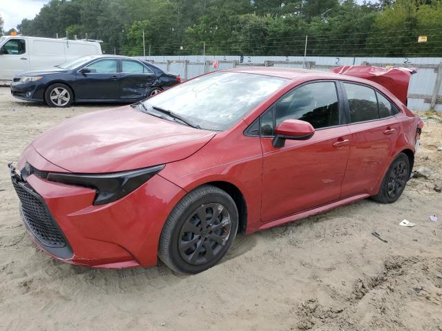 JTDEPRAE5LJ114591 - 2020 TOYOTA COROLLA LE RED photo 1