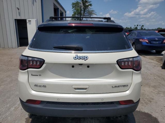 3C4NJDCB0JT356346 - 2018 JEEP COMPASS LIMITED WHITE photo 6