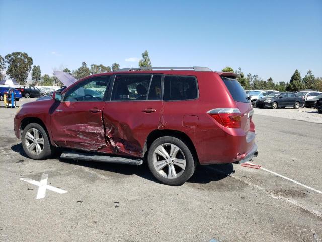 JTEES43A282082658 - 2008 TOYOTA HIGHLANDER SPORT RED photo 2