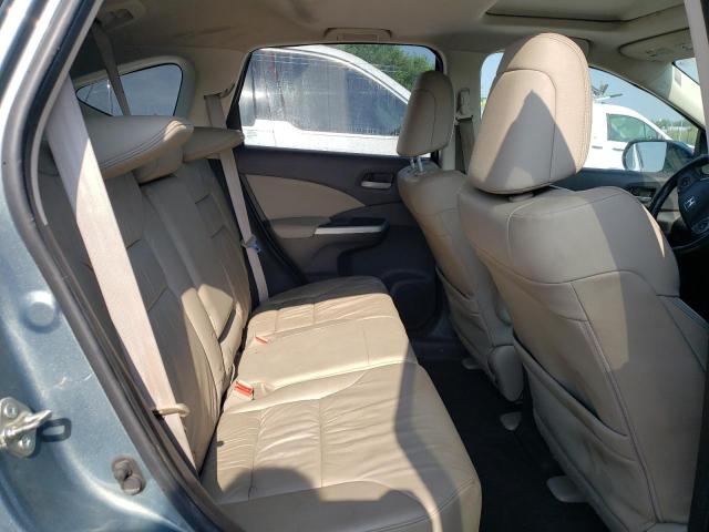 5J6RM4H79CL018949 - 2012 HONDA CR-V EXL TURQUOISE photo 11