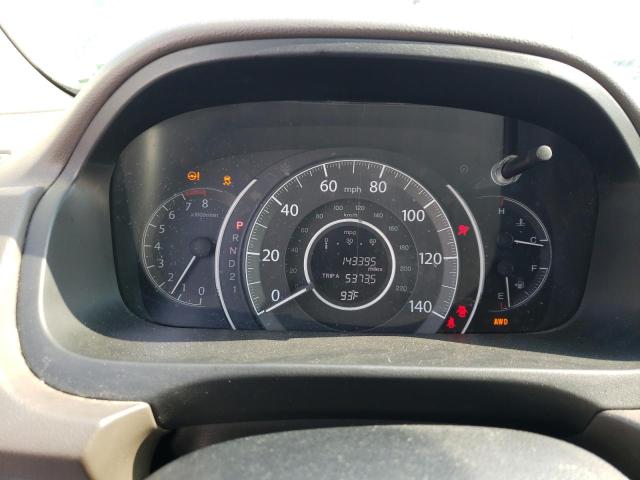 5J6RM4H79CL018949 - 2012 HONDA CR-V EXL TURQUOISE photo 9