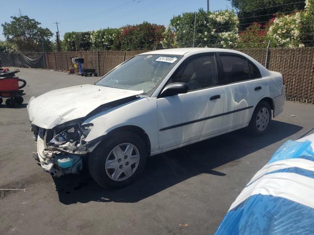 2HGES16325H609201 - 2005 HONDA CIVIC DX VP WHITE photo 1