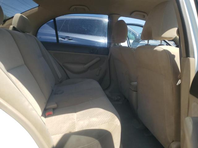 2HGES16325H609201 - 2005 HONDA CIVIC DX VP WHITE photo 10