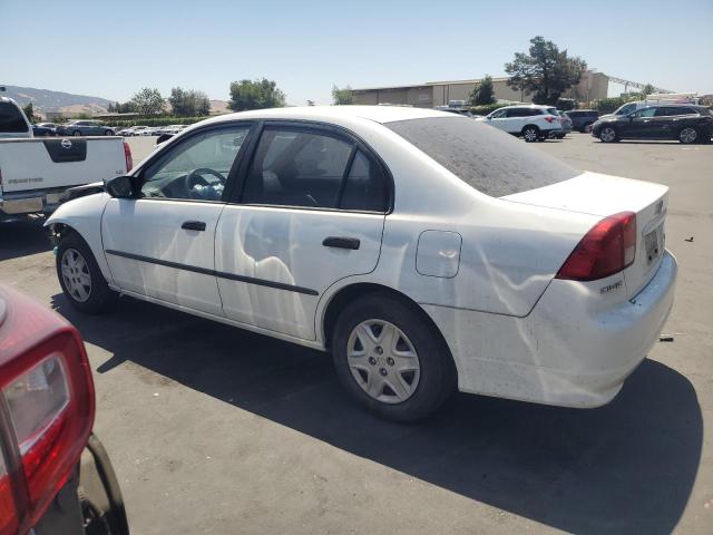 2HGES16325H609201 - 2005 HONDA CIVIC DX VP WHITE photo 2