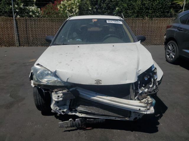 2HGES16325H609201 - 2005 HONDA CIVIC DX VP WHITE photo 5