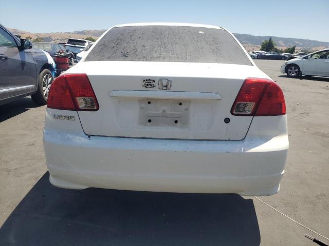 2HGES16325H609201 - 2005 HONDA CIVIC DX VP WHITE photo 6