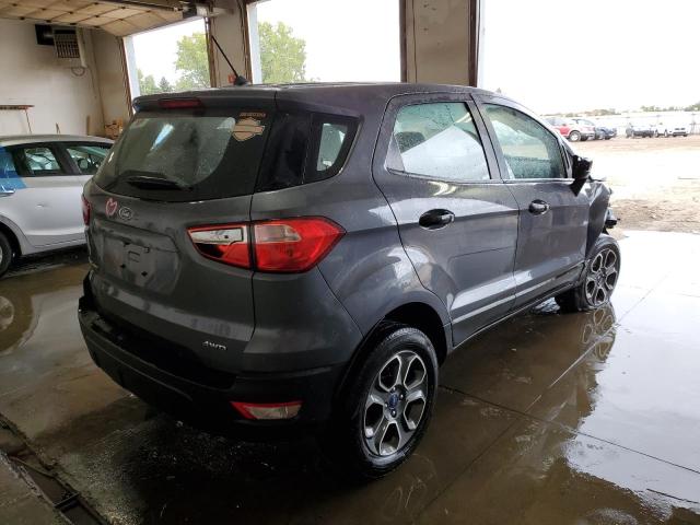 MAJ6S3FL8KC295203 - 2019 FORD ECOSPORT S GRAY photo 4