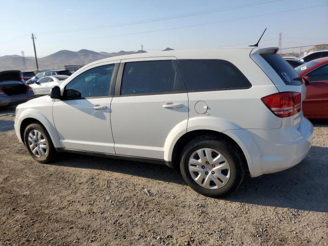 3C4PDCAB6ET148555 - 2014 DODGE JOURNEY SE WHITE photo 2