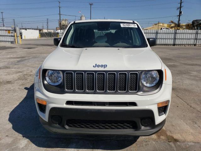 ZACNJDA14NPN50379 - 2022 JEEP RENEGADE SPORT WHITE photo 5