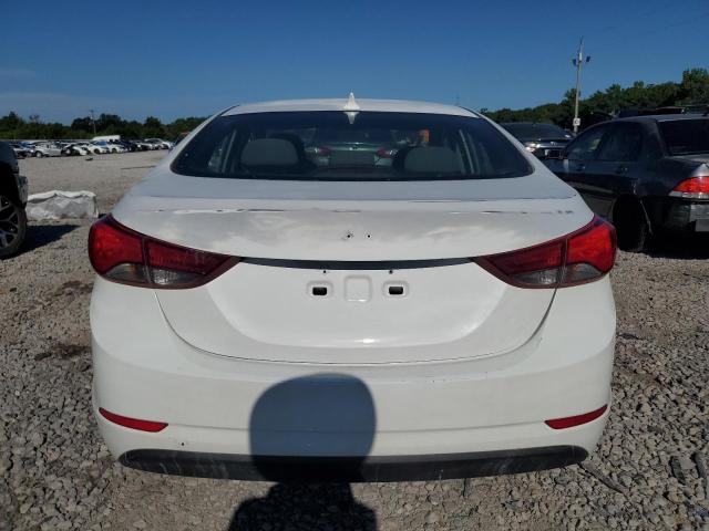 5NPDH4AE5FH580482 - 2015 HYUNDAI ELANTRA SE WHITE photo 6