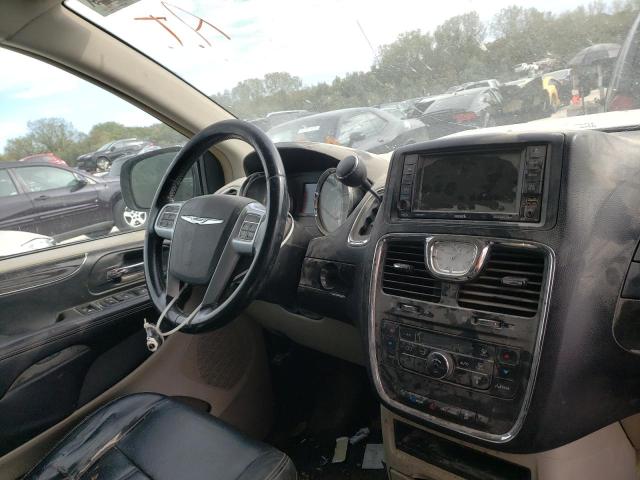 2C4RC1BG2CR258951 - 2012 CHRYSLER TOWN & COU TOURING ვერცხლისფერი ფოტო 9