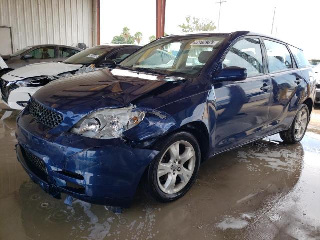 2T1KR32E04C296884 - 2004 TOYOTA COROLLA MA XR BLUE photo 1