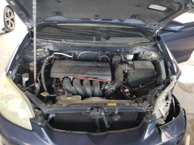 2T1KR32E04C296884 - 2004 TOYOTA COROLLA MA XR BLUE photo 11