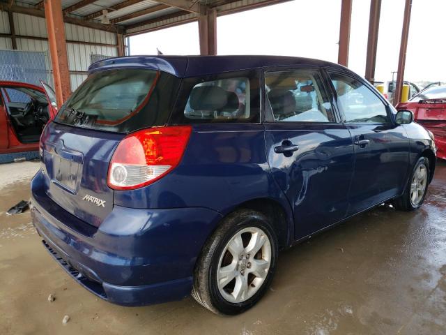 2T1KR32E04C296884 - 2004 TOYOTA COROLLA MA XR BLUE photo 3