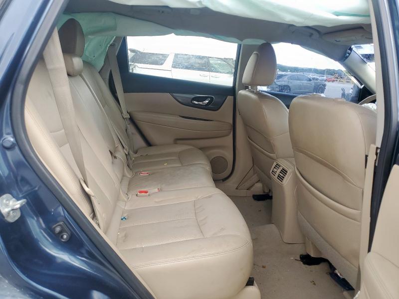 5N1AT2MV2FC770829 - 2015 NISSAN ROGUE S BLUE photo 11