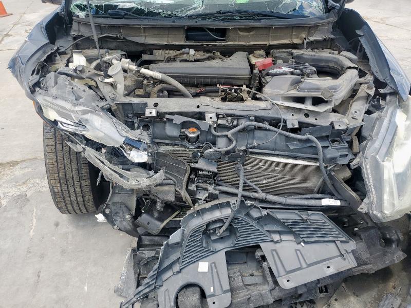 5N1AT2MV2FC770829 - 2015 NISSAN ROGUE S BLUE photo 12