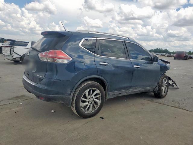 5N1AT2MV2FC770829 - 2015 NISSAN ROGUE S BLUE photo 3
