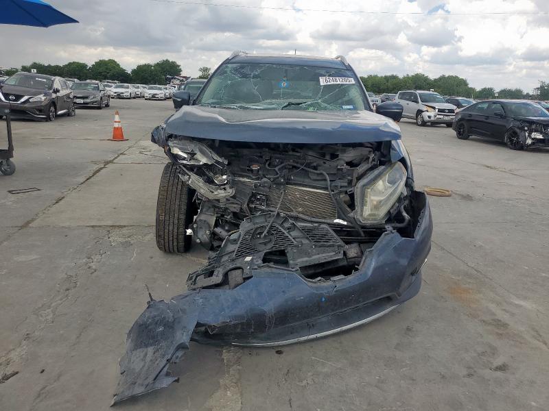 5N1AT2MV2FC770829 - 2015 NISSAN ROGUE S BLUE photo 5