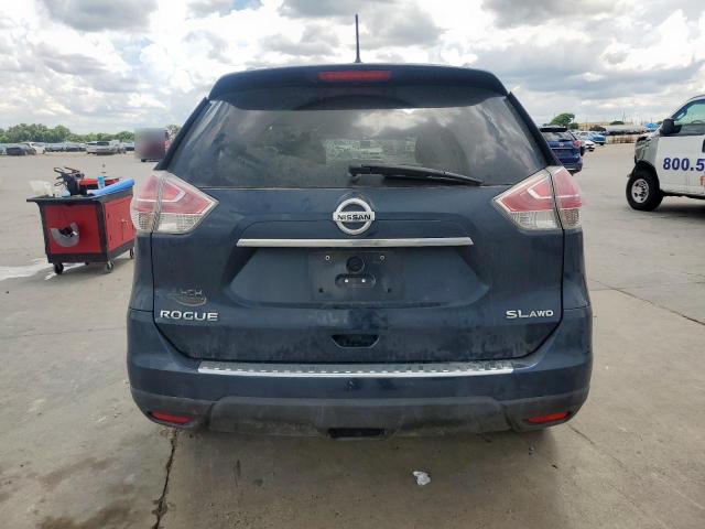 5N1AT2MV2FC770829 - 2015 NISSAN ROGUE S BLUE photo 6