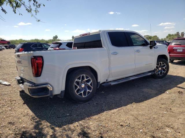 3GTPHDED0NG574417 - 2022 GMC SIERRA C1500 SLT WHITE photo 3