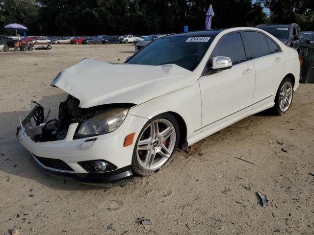 WDDGF56X88F136213 - 2008 MERCEDES-BENZ C 350 WHITE photo 1