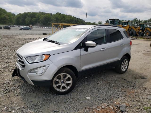 MAJ6S3GL7KC281288 - 2019 FORD ECOSPORT SE SILVER photo 1